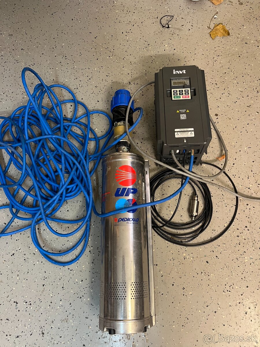 ponorné čerpadlo s frekvenčným meničom