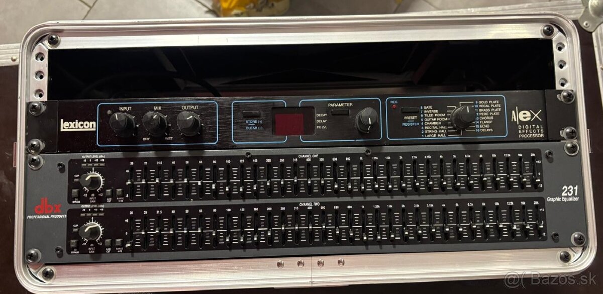 Predám dbx EQ a Lexicon ALEX