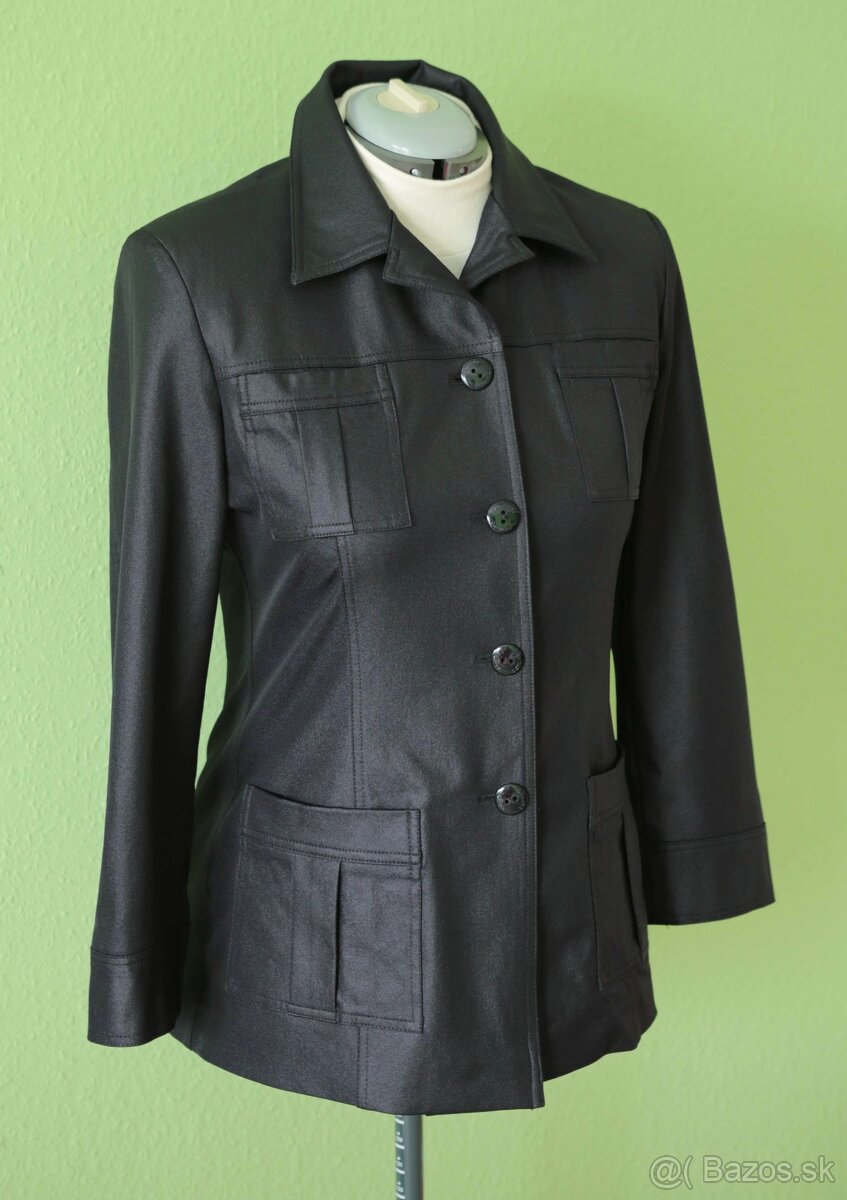 Nový čierny kabátik - sako veľ.40