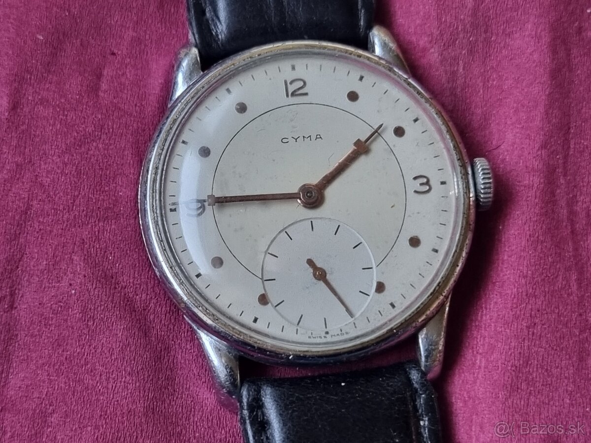 Veľké,náramkové hodinky,CYMA.