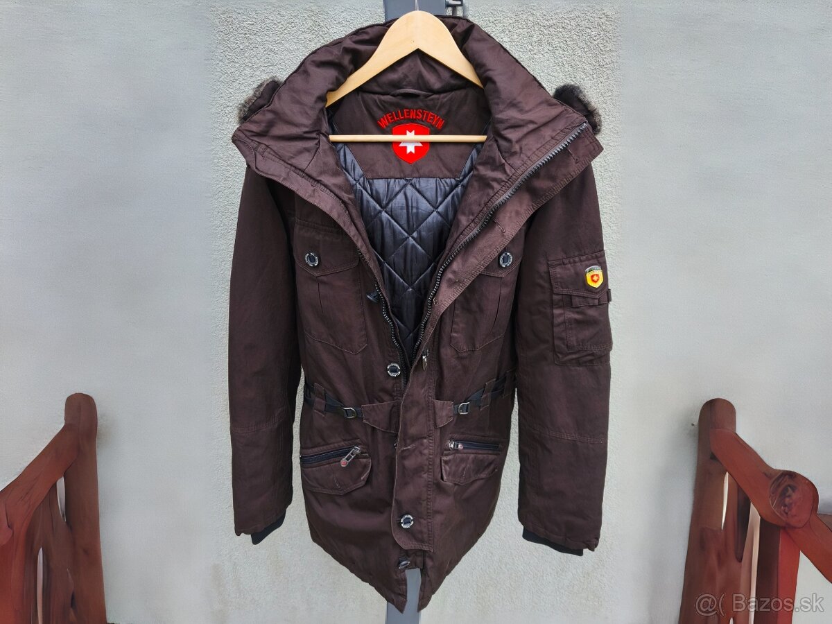 WELLENSTEYN luxusná pánska zimná bunda / parka ELMNTS