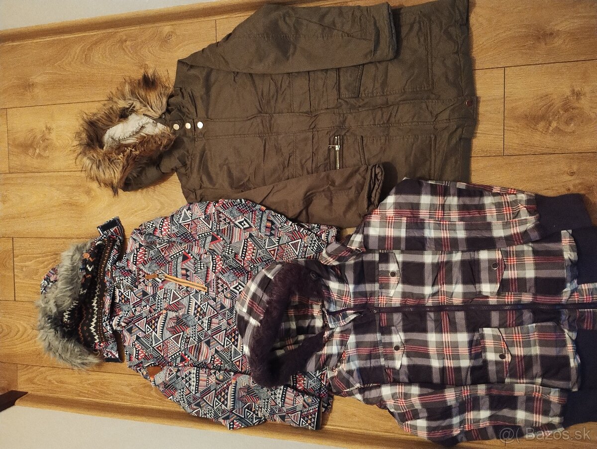 Zimné dievčenské bundy 152