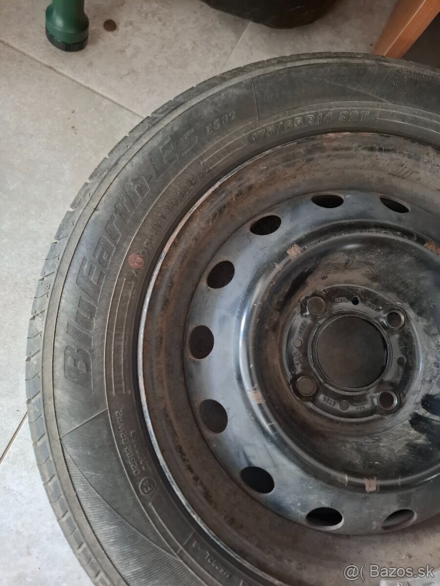 Letné pneumatiky + disky _175x65, R14