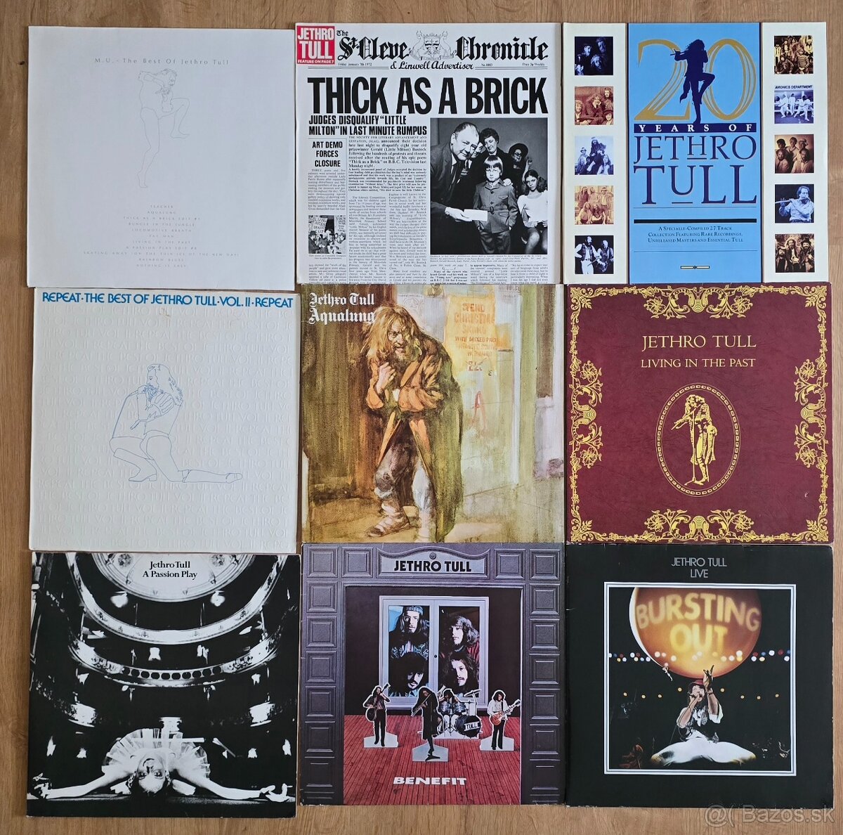 Predám zbierku LP Jethro Tull