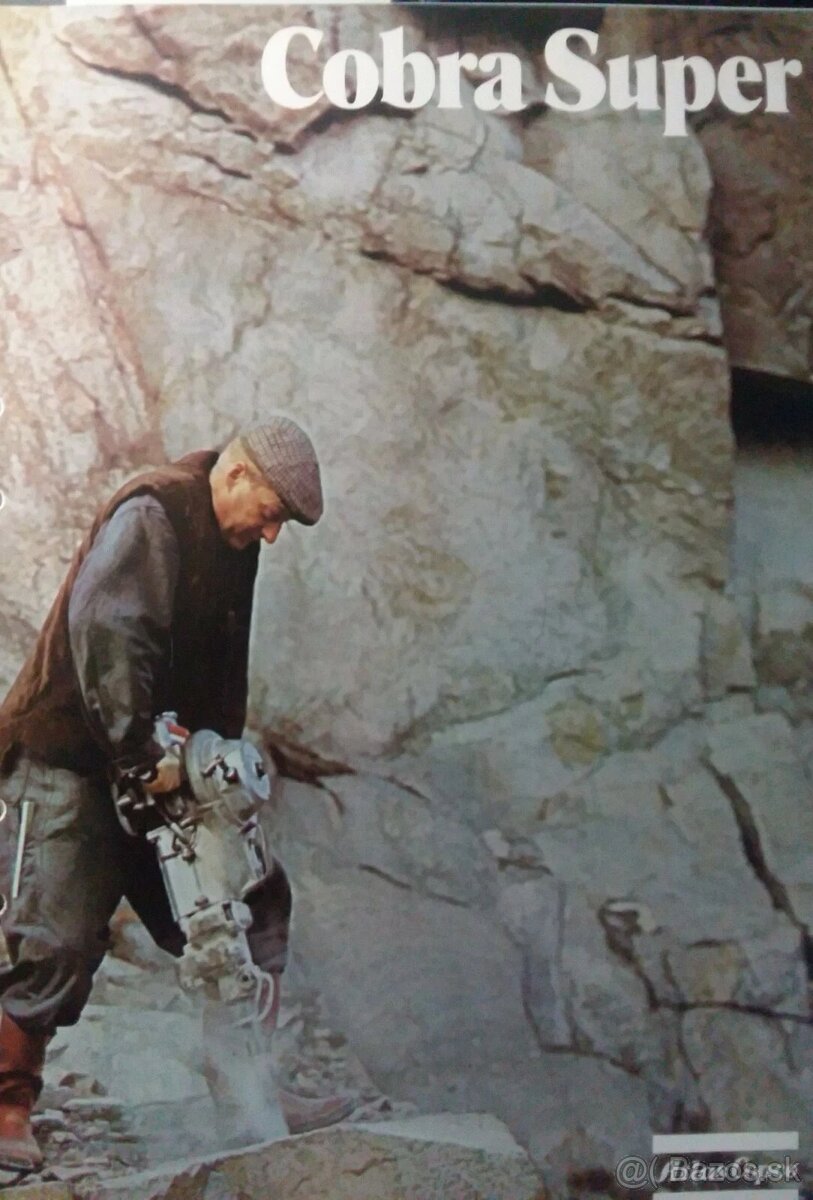 Benzínová vŕtačka Atlas Copco Cobra BBM 47 LA