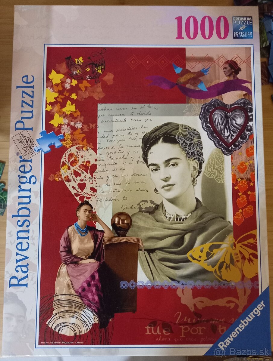 Puzzle Ravensburger - Portrét Frida K.