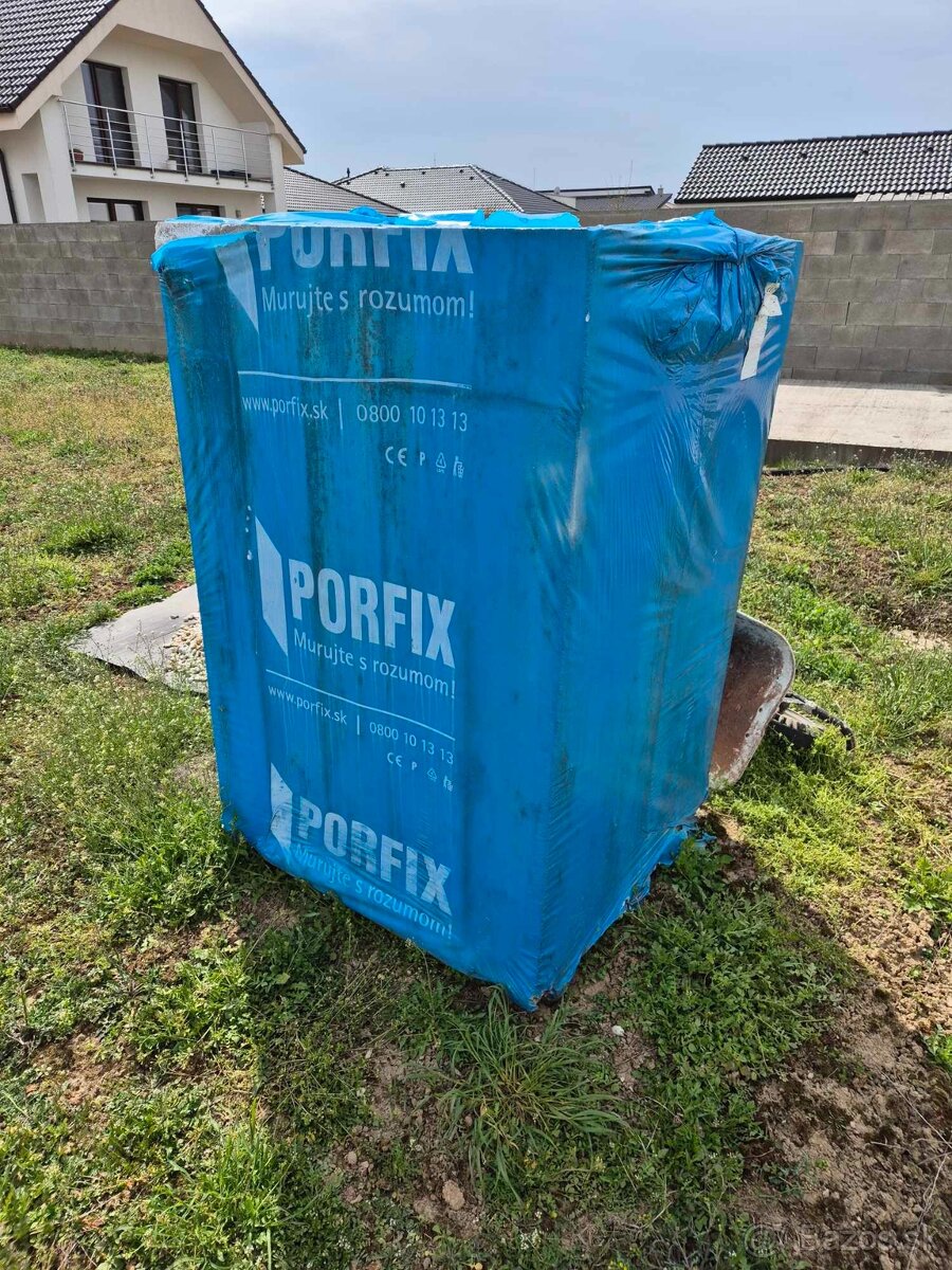 Porfix 200x250x500 BIELY P2-500 60ks/pal.