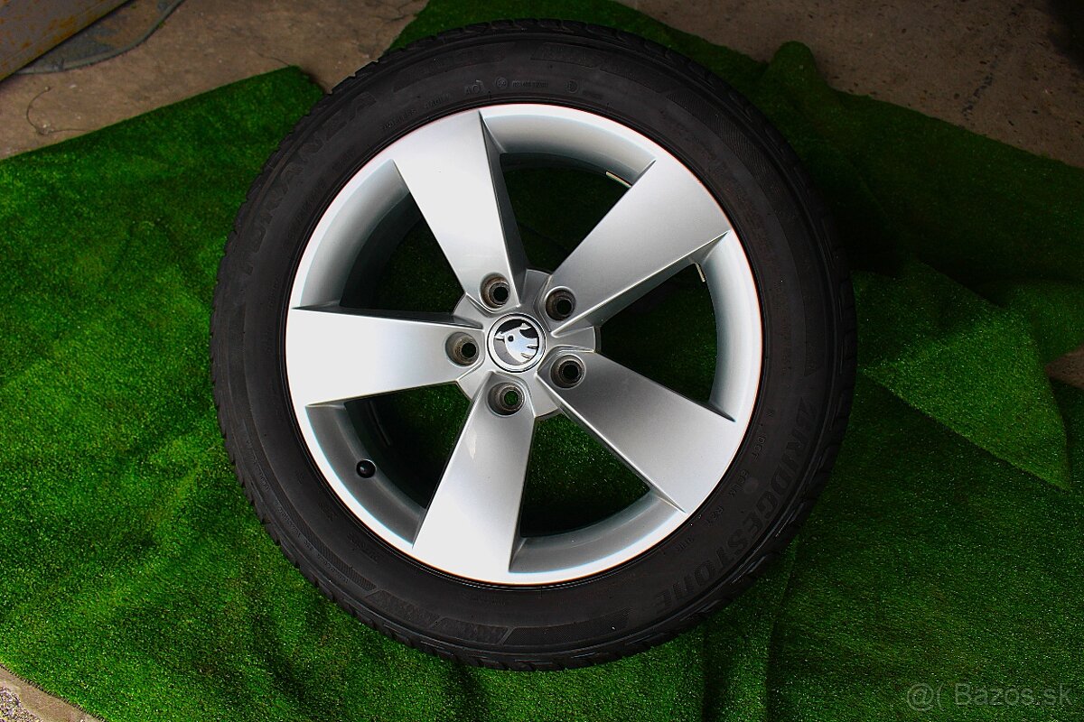 17”---ORIG---ŠKODA---SUPERB--RATIKON---5x112 R17--LETNA SADA