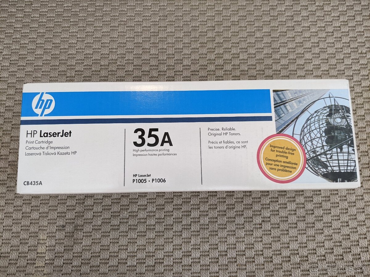 Nový Originál HP 35 A Toner (P1005, P1006) CB435A