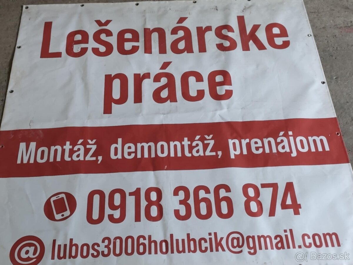 Lešenárske práce