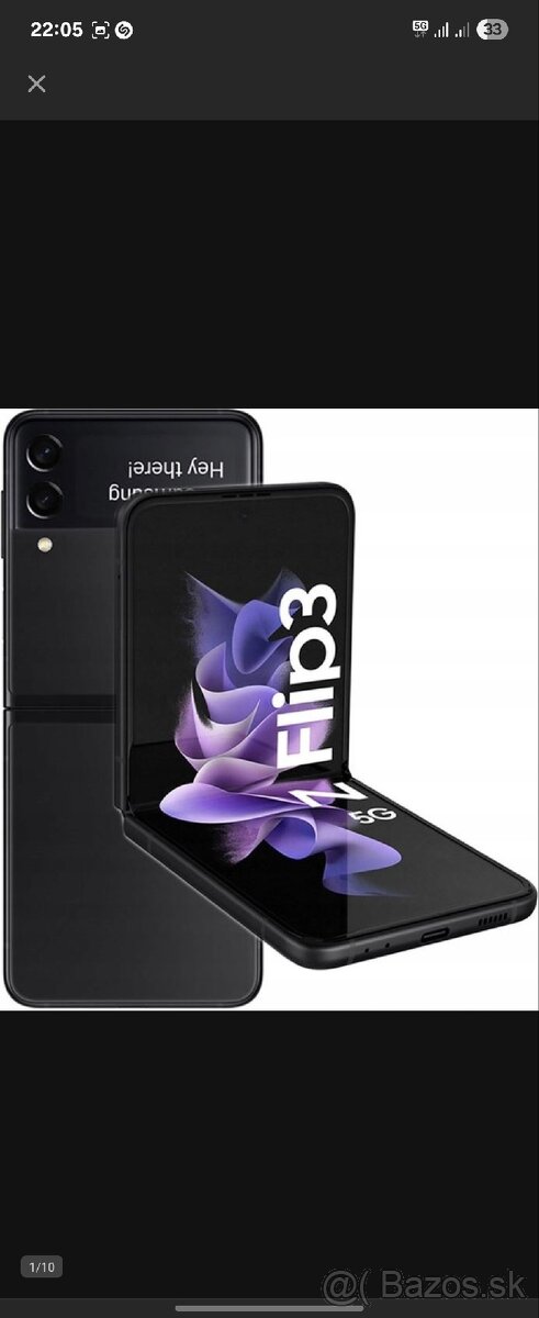 Krásny Samsung z Flip 3 5g