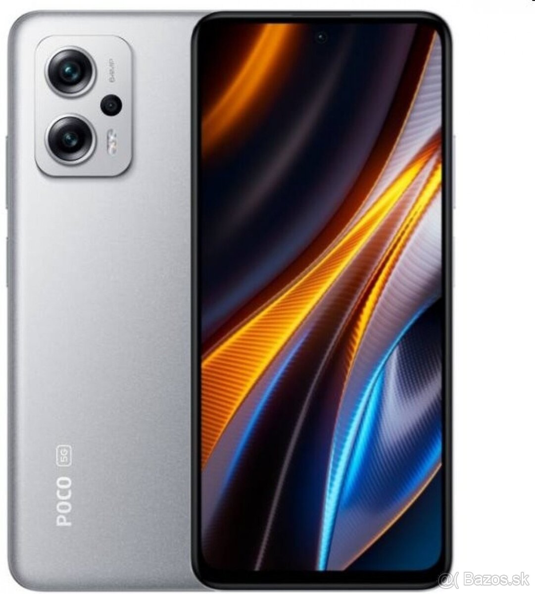 POCO X4 GT 8 GB / 128 GB strieborný