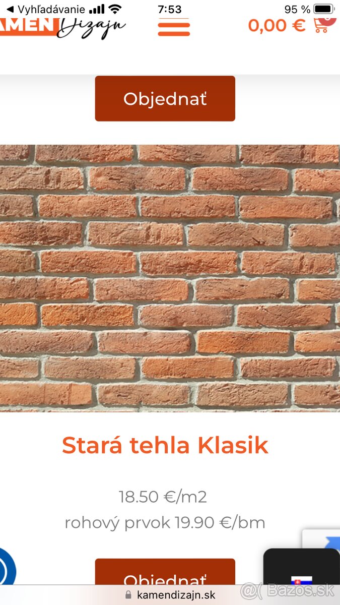 Tehlovy obklad