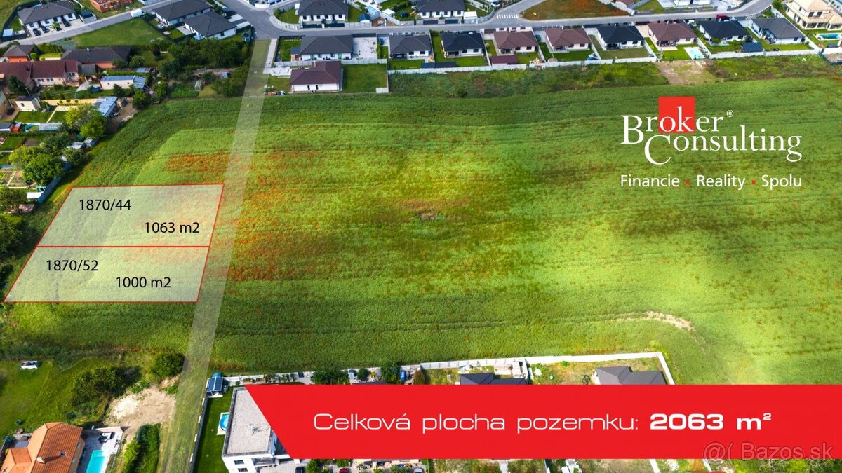 Stavebný pozemok v Moste pri Bratislave