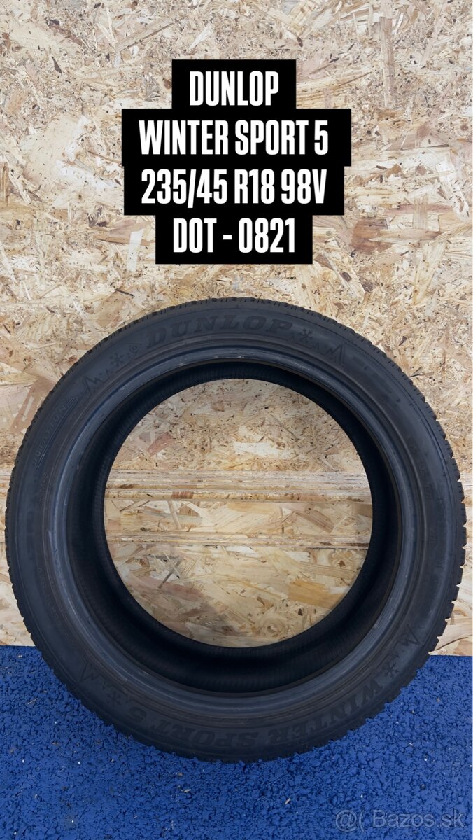 Dunlop Winter Sport 5 235/45 R18 98V
