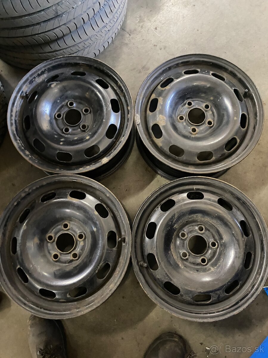 Plechové disky 5x100r15