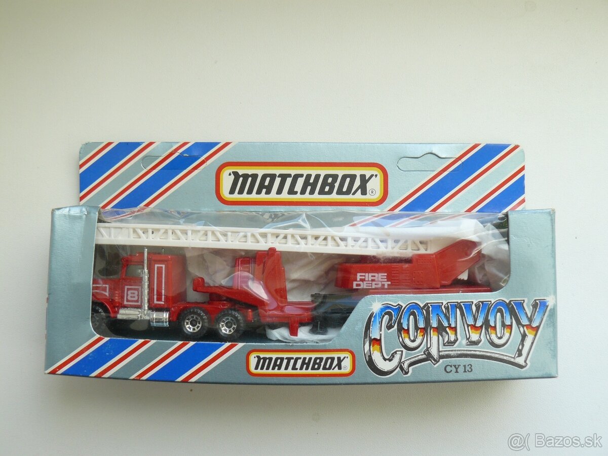 Matchbox Convoy CY-13A1 Peterbilt Fire Engine,  A3