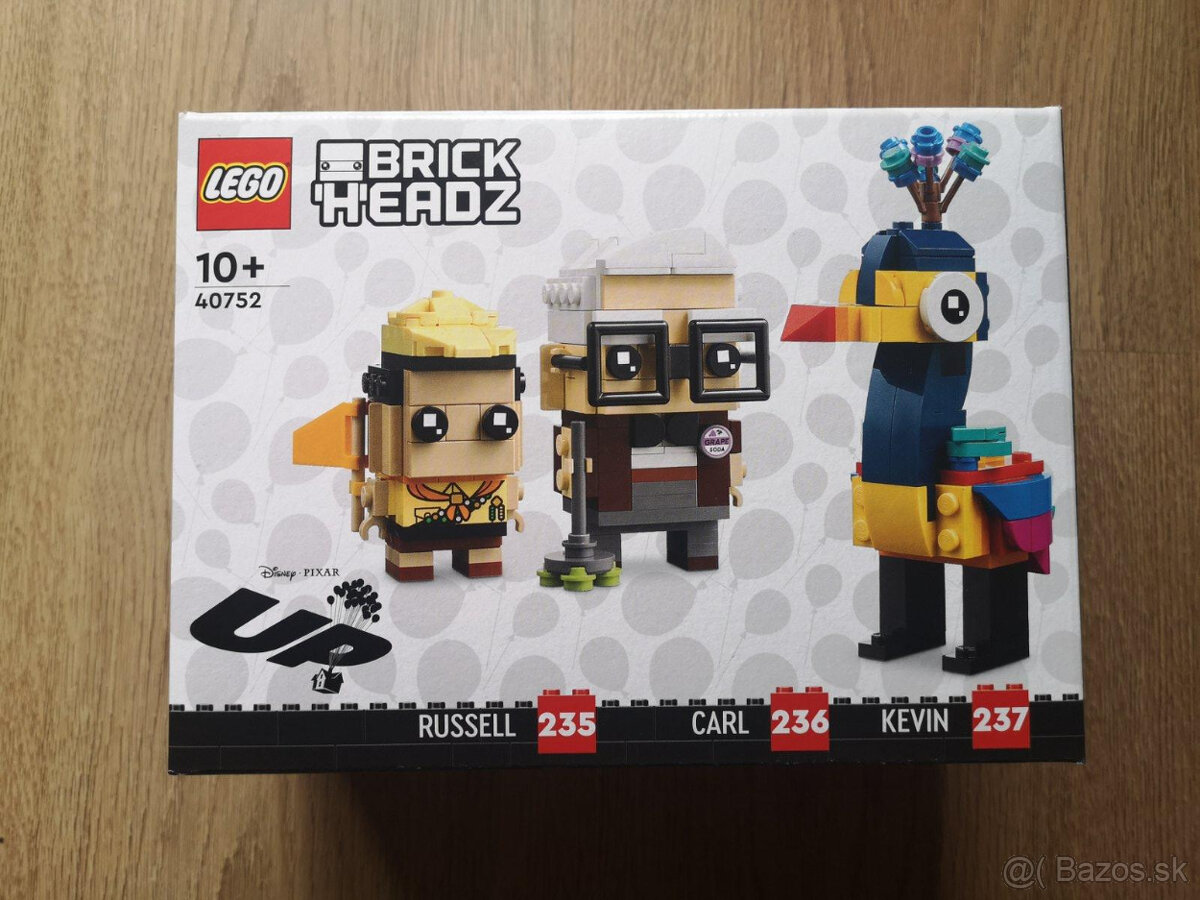 Lego BrickHeadz 40752 Carl, Russell a Kevin