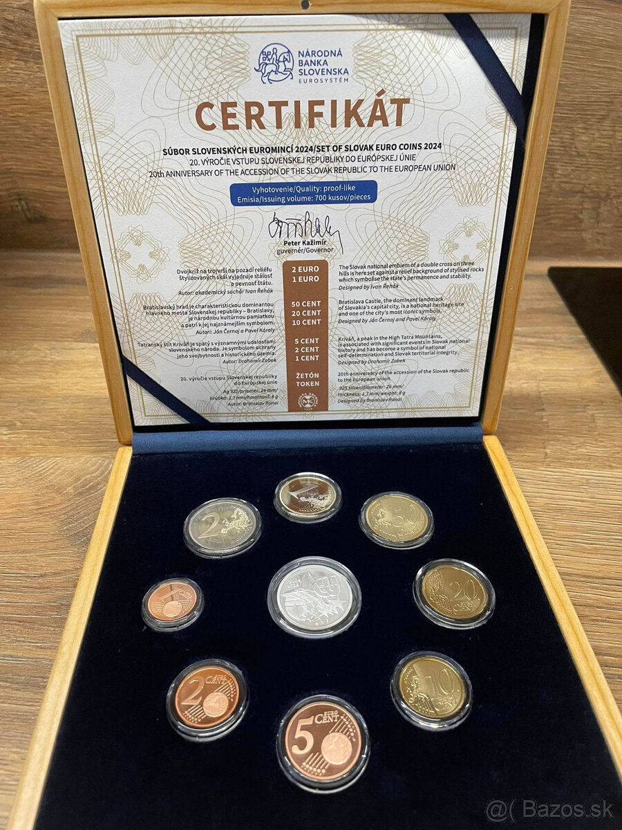 Sada mincí NBS 2024 - 20. výročie vstupu SR do EU proof