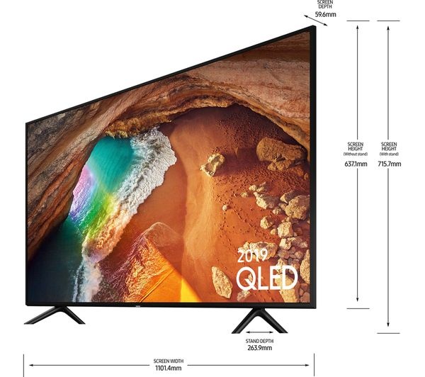 Samsung QE49Q60RAT 124 cm 49" UHD 4K Smart QLED TV