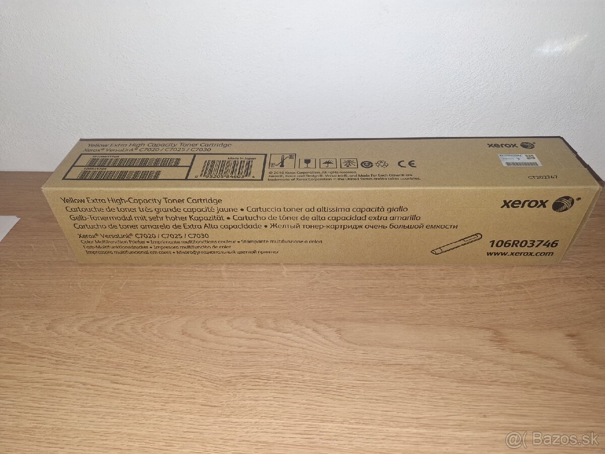 ORIGINÁL Toner Xerox VersaLink 7025 , 7030 , yellow (žltý)