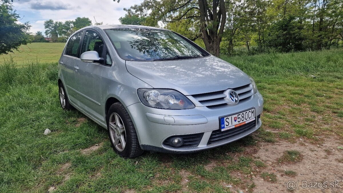 Volkswagen golf plus 1.9 tdi 2006 77kw.193625km.Original km