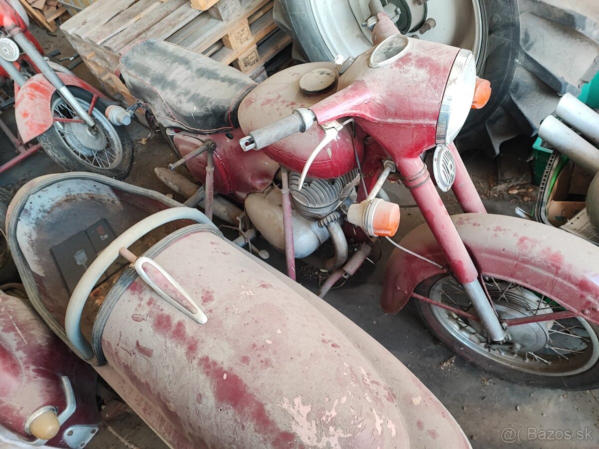 Jawa  350 sajdka sidecar