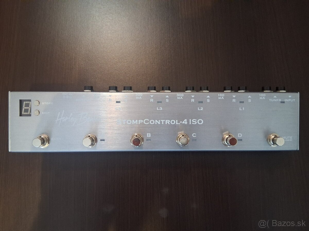 Prepinac Harley Benton StompControl-4 ISO