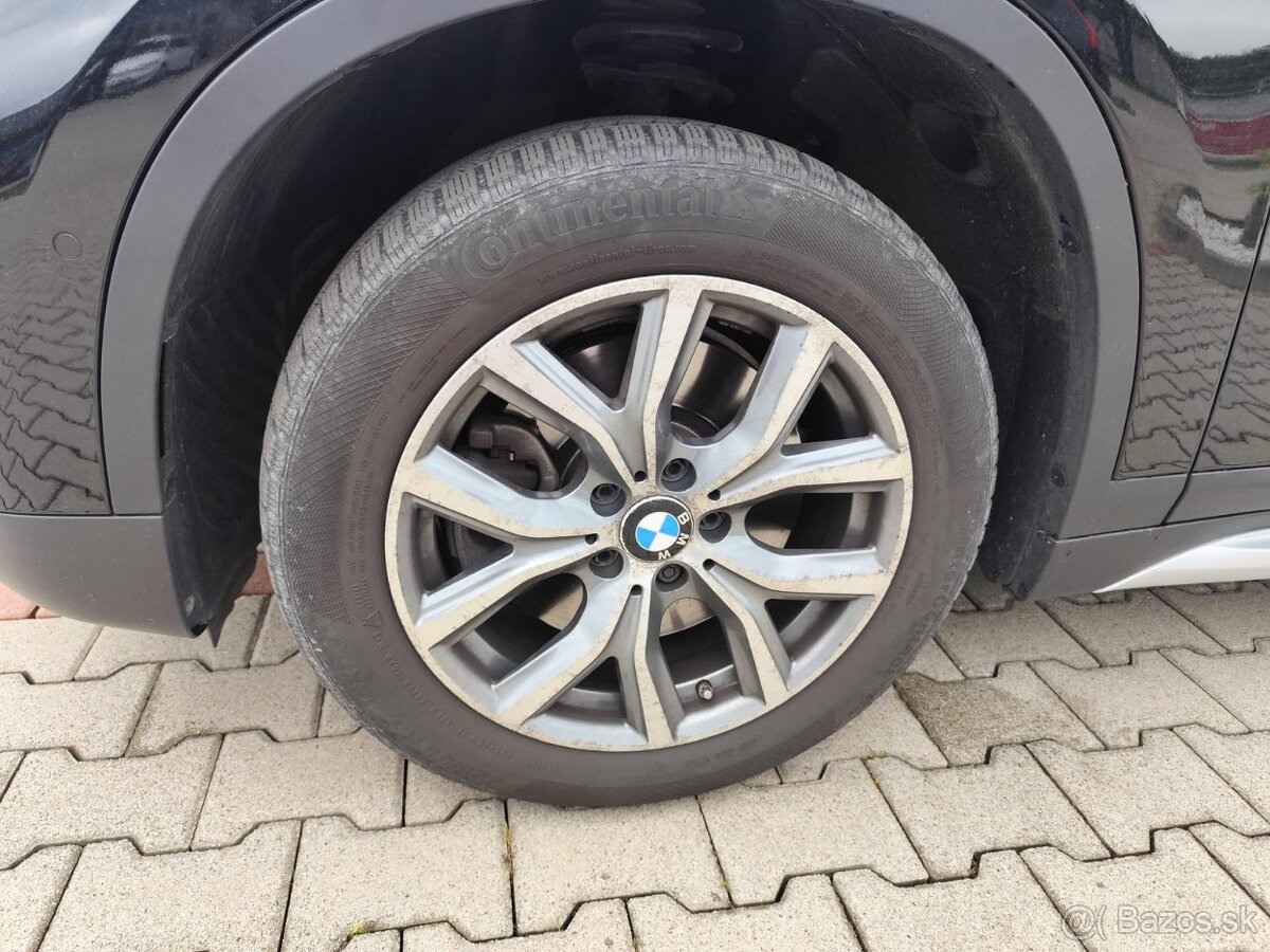 Obuté 17" disky na BMW X1 r. v 2017