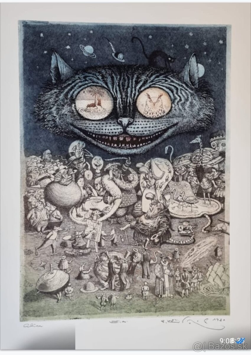 Predám grafiky Petra Kľúčika.