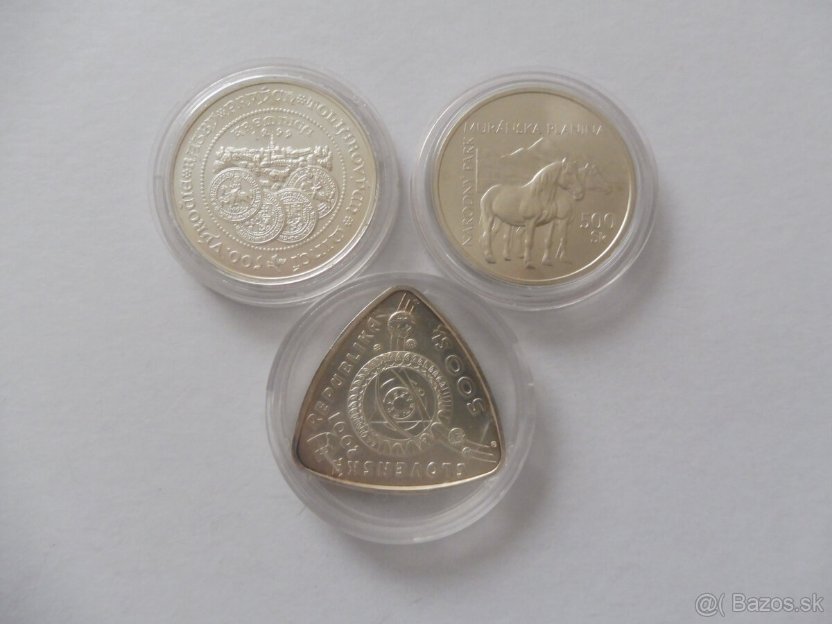 500 Sk pamätné mince Slovenska, BK