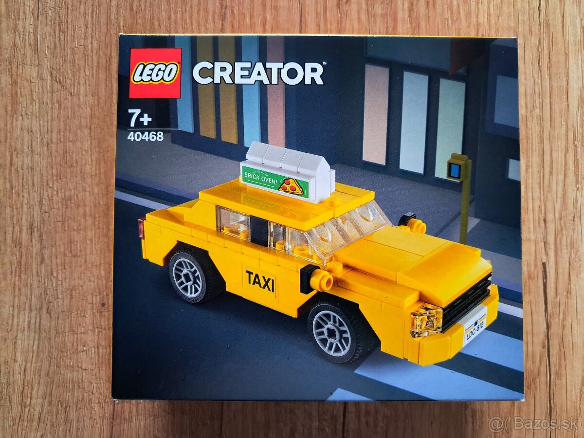 Lego Žltý taxík - 40468 - Nové