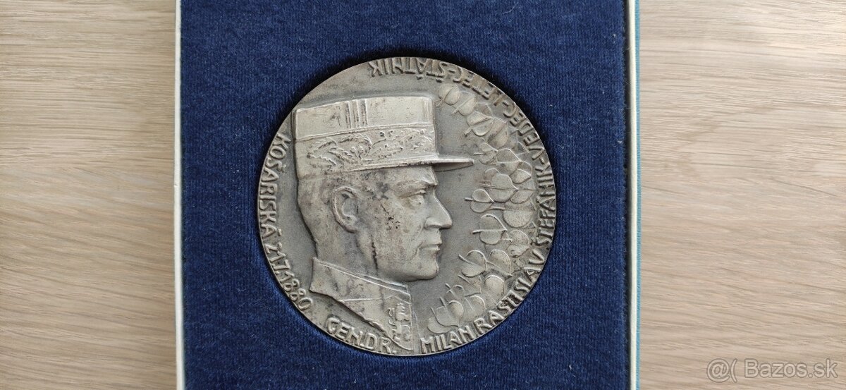 Medaila - M.Vavro - M.R.Štefánik