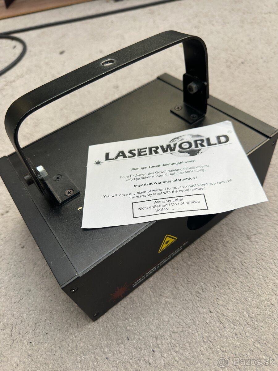 Predám Laserworld EL-200 RGY