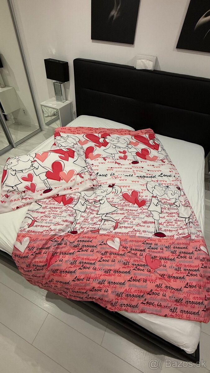 Postelne pradlo LOVE