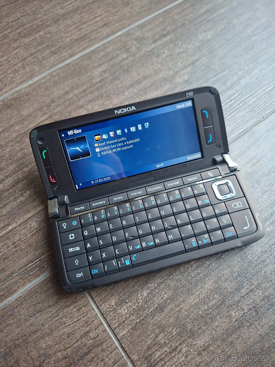 Nokia E90-1 Type RA-6 Top rarita (2007)