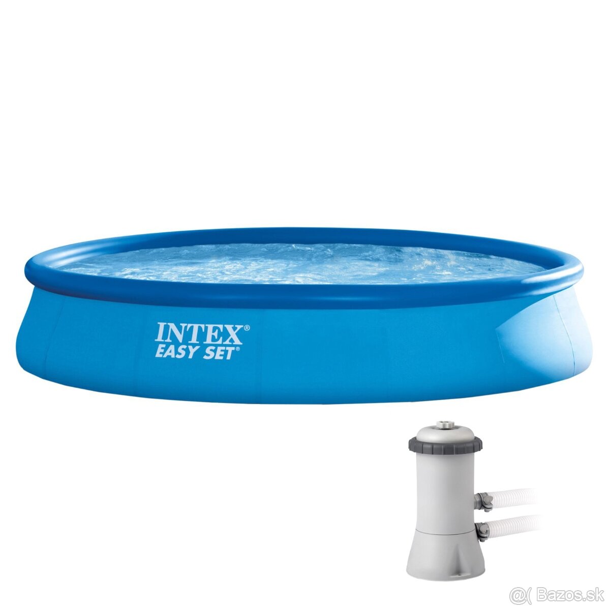 Predám používaný bazén INTEX easy set pool 457cmx84cm