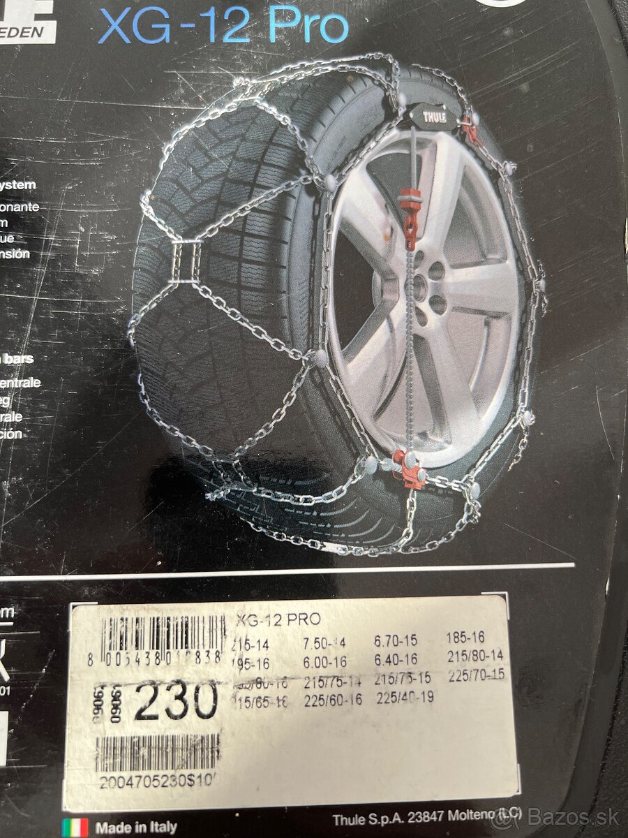 Snežné reťaze Thule XG - 12 Pro