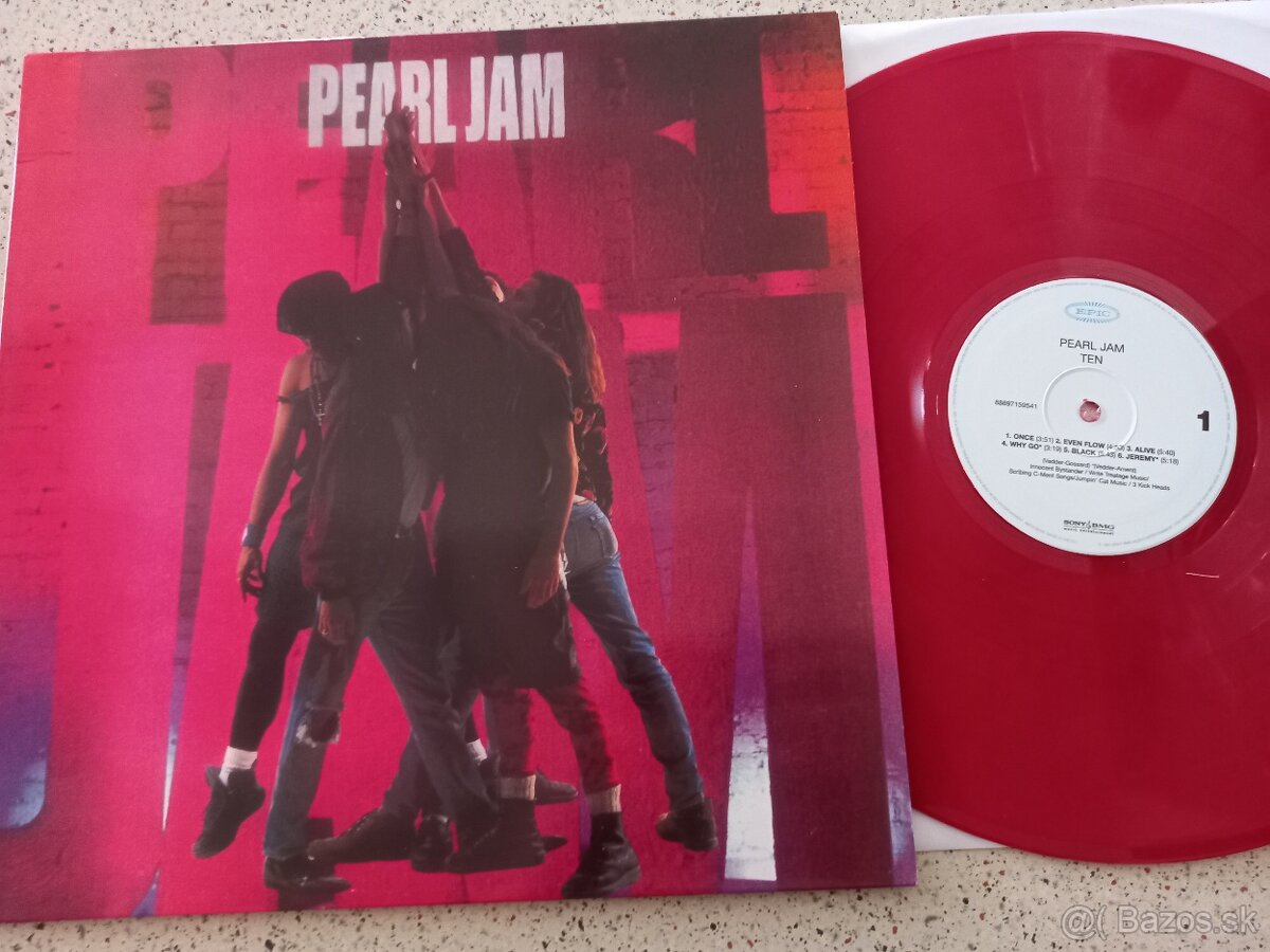 PEARL JAM “Pearl/Epic/ sucasne vydanie, nova neprehravana LP