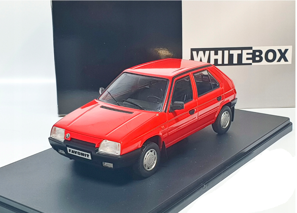 ŠKODA FAVORIT - KOVOVÝ, NOVÝ model, mierka 1:24
