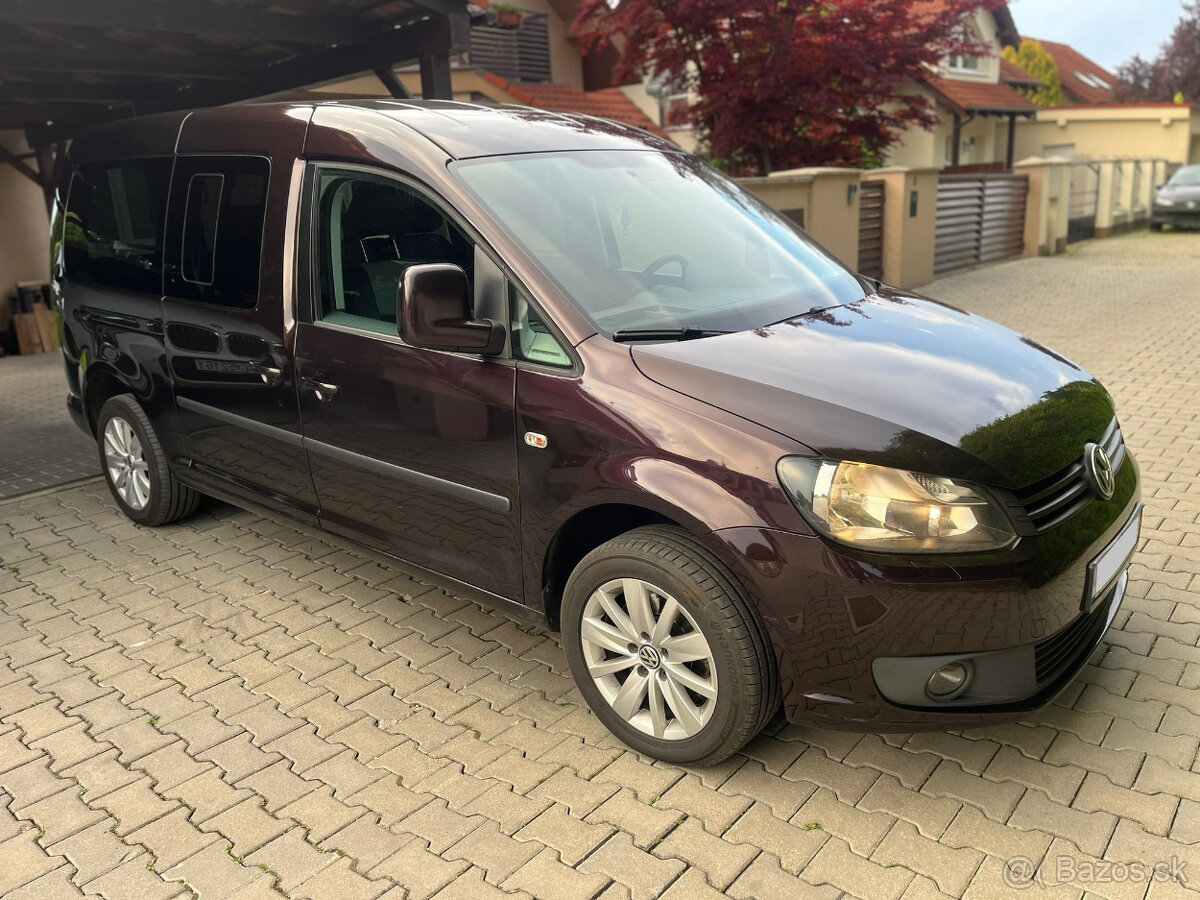 VW Caddy MAXI 7 miestna, 1,6Tdi 75KW