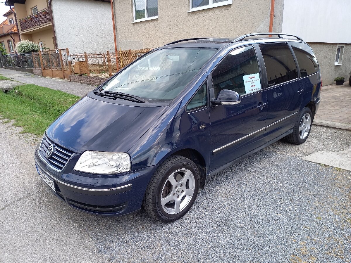 Predám VW Sharan 1,9 TDI r.v.2007 85kw