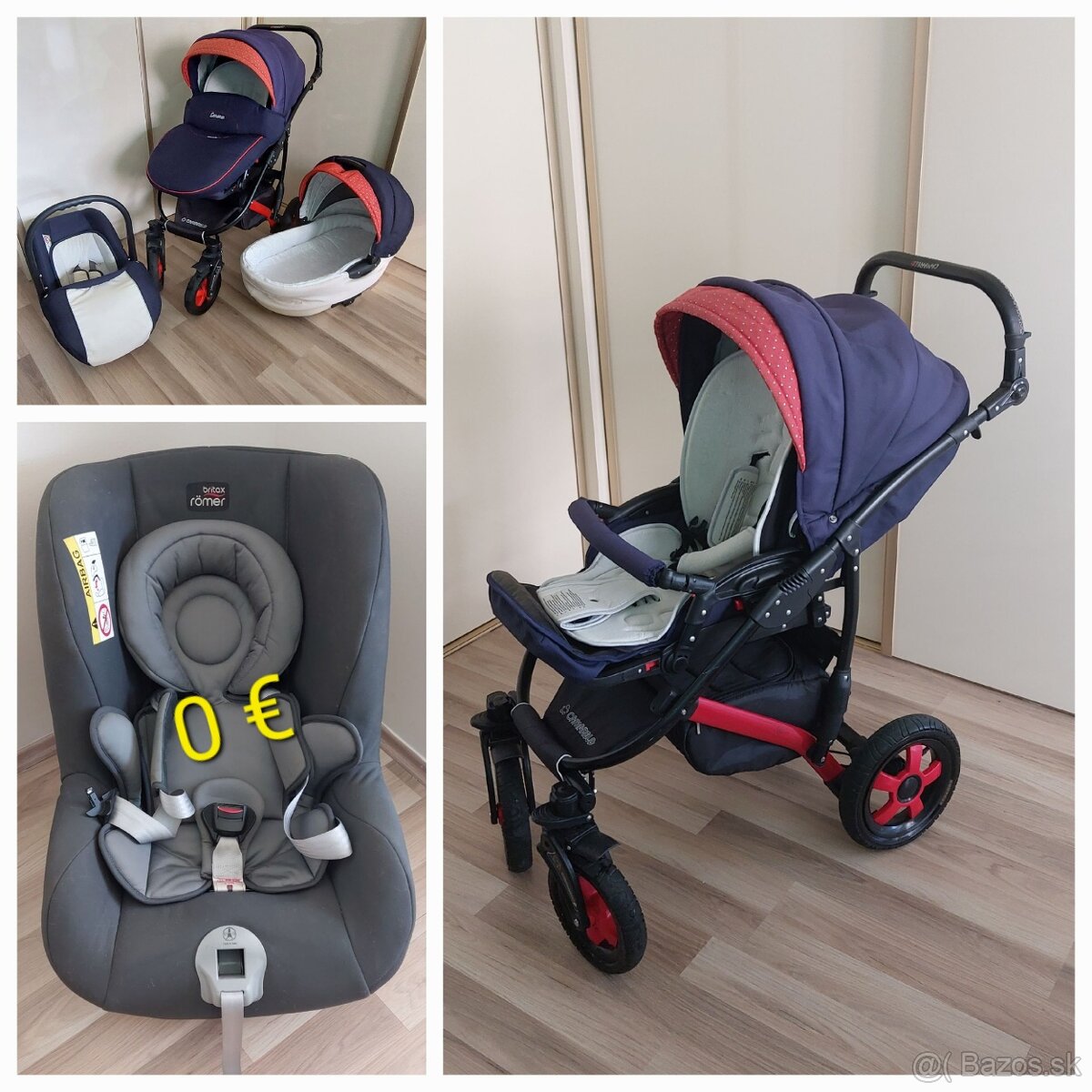 Camarelo carrera 3v1 +Zadarmo autosedačka
