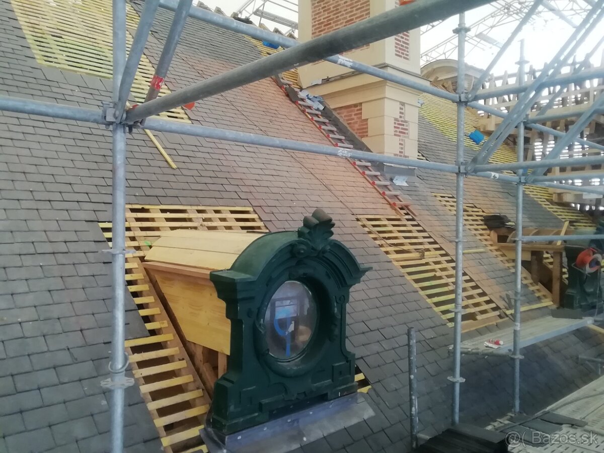 Klampiarské a strešné práce