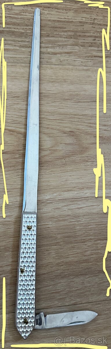 MIKOV INOX nôž s 2 čepelami RETRO za 10EUR
