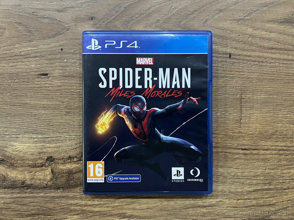 Hra na PS4/PS5 - Marvel Spider-Man Miles Morales CZ