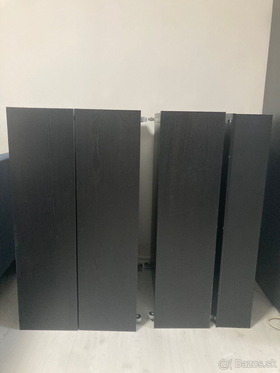 Ikea Malm postel 180x200 cm čierna