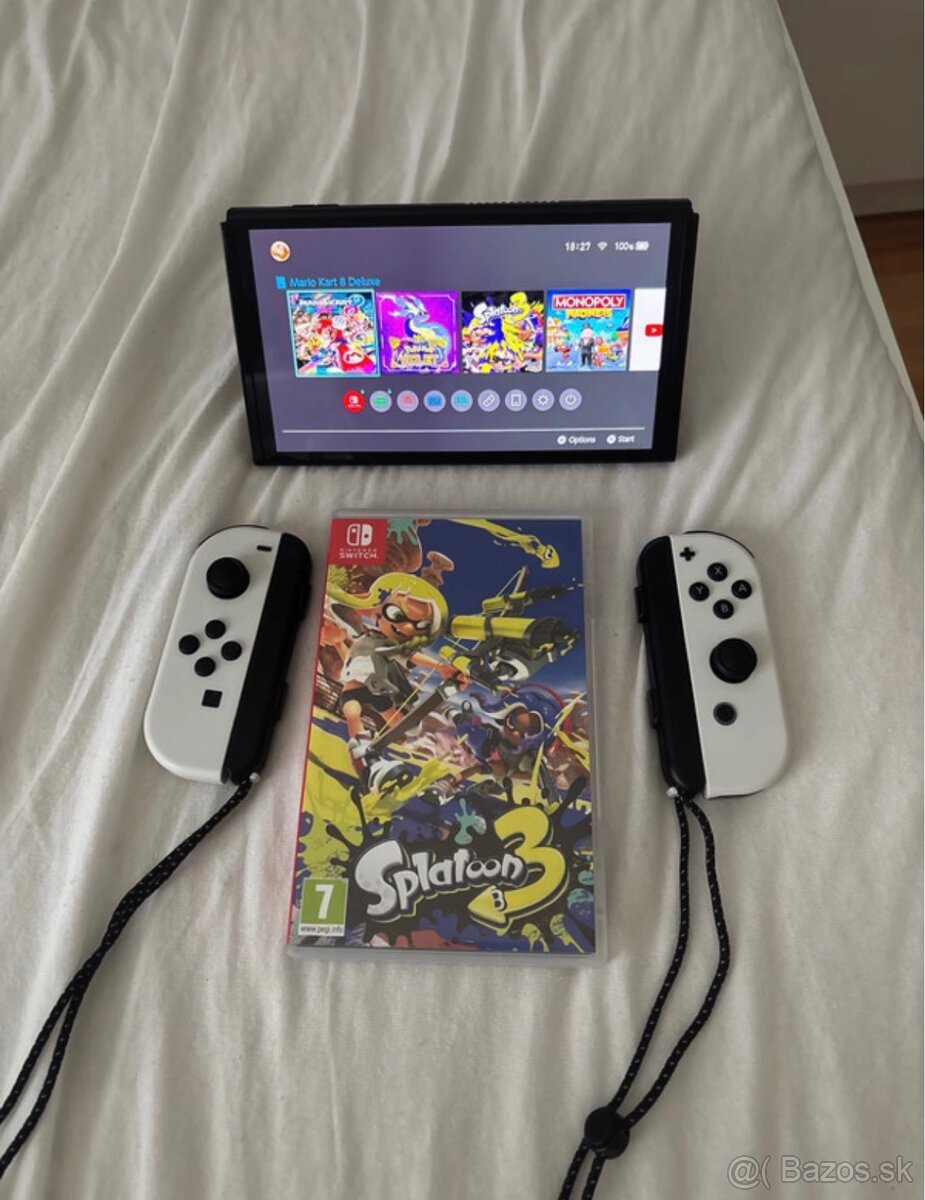 Splatoon 3 hra nintendo switch
