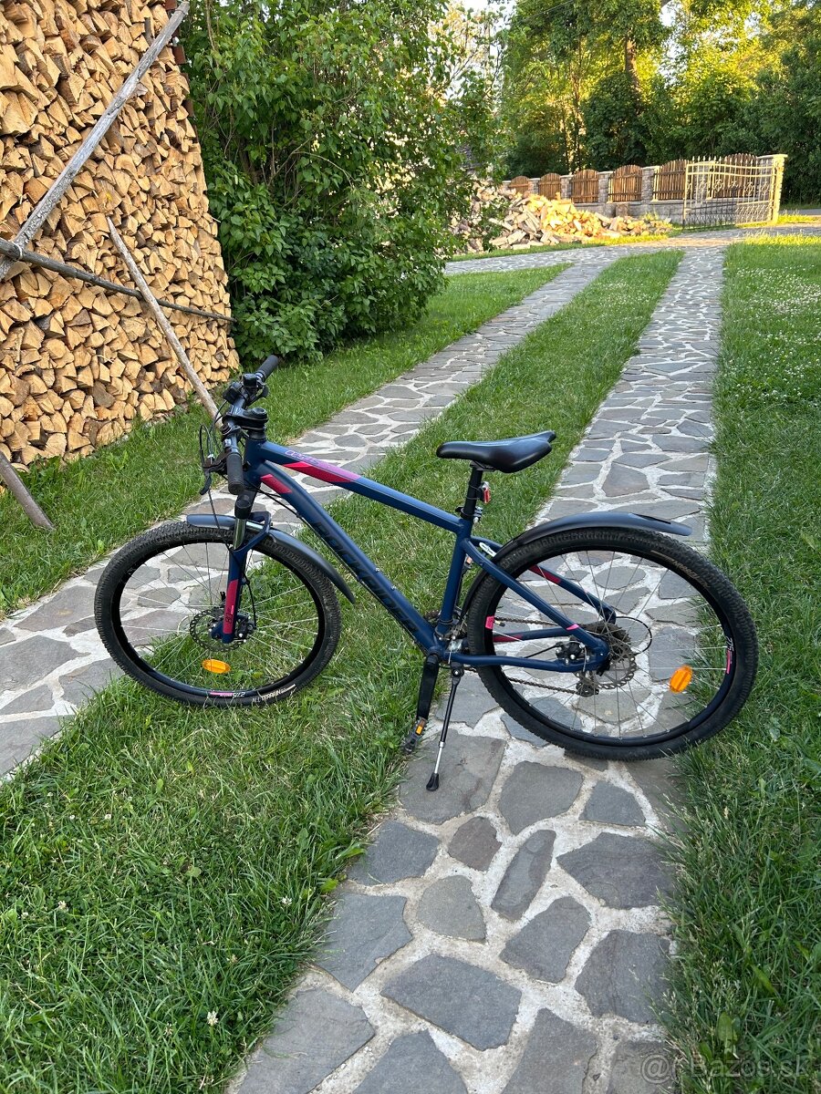 Ukradnutý bicykel Rockrider ST520 modrý dámsky