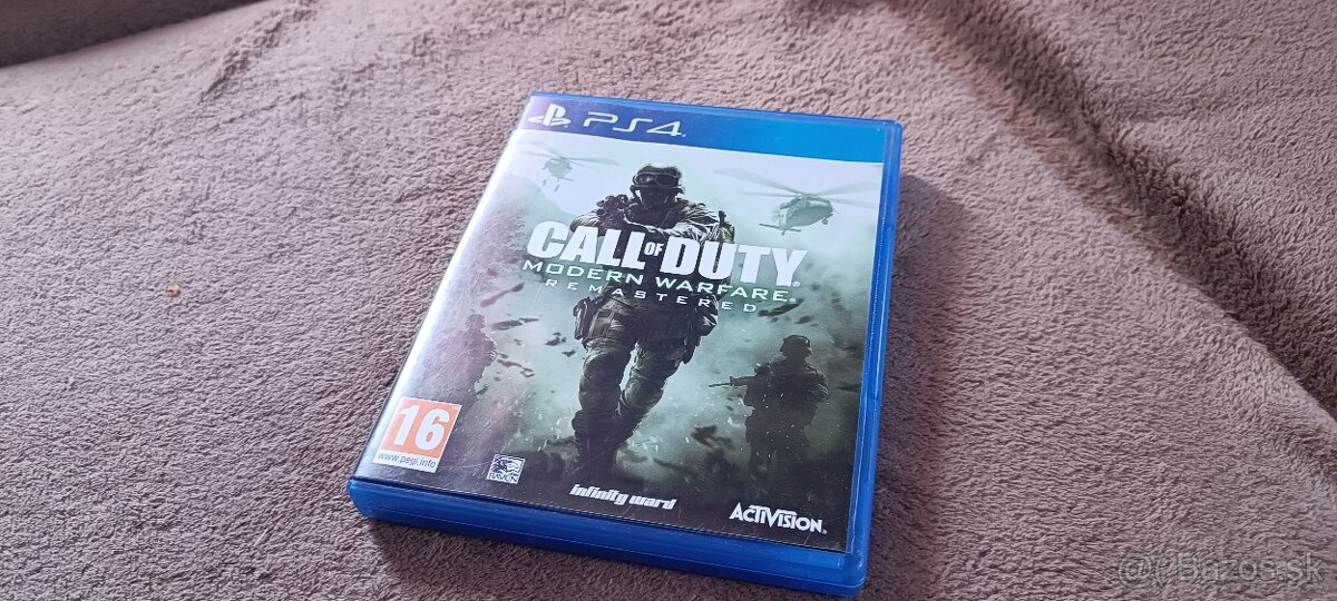 Call of duty modern warfare remastered pre ps4